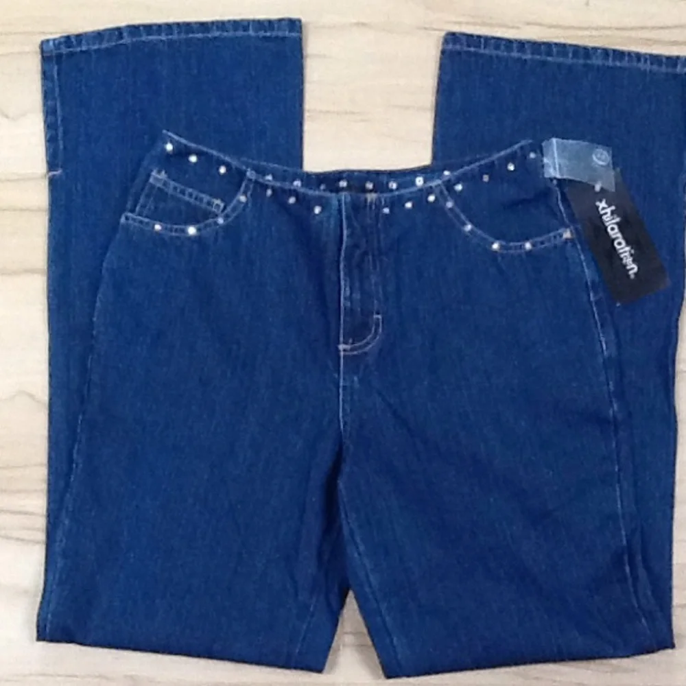 Xhilaration Rhinestone‎ Studded Jeans Sz 5 NWT